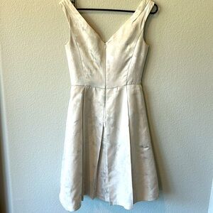 White House black market dress off white